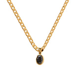 Crystal Stone Pendant Necklace