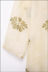 Ramie Printed Long Dress