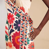 V-neck Wrap Style Mini