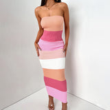 Colour Blocking Dress