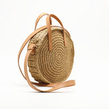 Round Straw Woven Bag