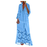 Millie || Bohemian Fringed Dress