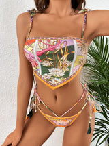 Handkerchief Bikini Swimsuit