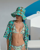 Azure Tie Bikini Set