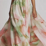 White French Shoulder Strap Dress