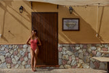 ISLE MAILLOT CORAL & LILAC