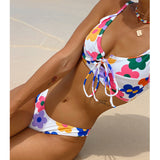 Floral Split Bikini