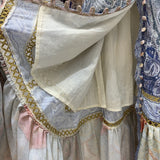 V Neck Patchwork Dress