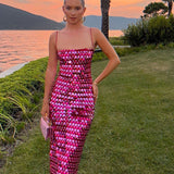 Sequin Irregular Dress