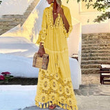 Millie || Bohemian Fringed Dress