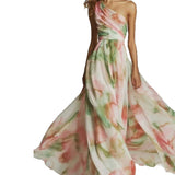 White French Shoulder Strap Dress