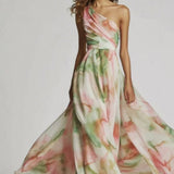 White French Shoulder Strap Dress