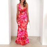 V-neck Stretch Dress