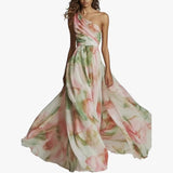 White French Shoulder Strap Dress