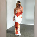 Leah || Women's Summer Printed Waist-controlled Fashion Dress