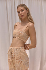 TROPICAL CROP TOP