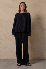 FINLEY SWEAT - BLACK