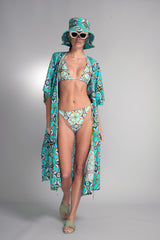Azure Tie Bikini Set