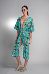 Azure Cotton Cover Up