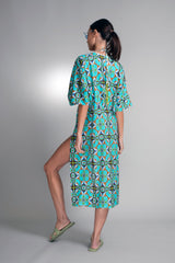 Azure Cotton Cover Up