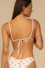 Cherries Devin Bikini Top