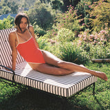 Cherry Cream Binded Jacelyn One-Piece