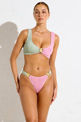 WIPEOUT SUPER CHEEKY BRIEFS - BLOSSOM AND SAGE