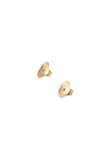 Água Teardrop Studs
