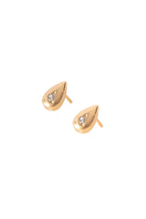 Água Mini Teardrop Studs