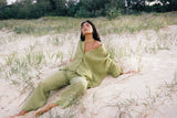 VERANO PANT - GREEN MATCHA