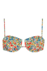 Florencia Floral Petal Bikini Top