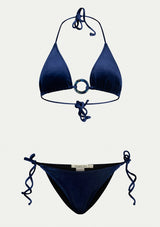 KELLY VELVET NAVY BLUE