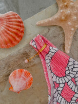 PINK STONE HANGING CHARM