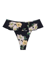 Liz Floral Tamarindo Ruffle Bikini Bottom