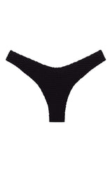 Montce | Black Crochet Lulu (Zig Zag Stitch) Bikini Bottom