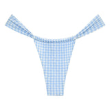 Peri Micro Gingham Sandra Bikini Bottom