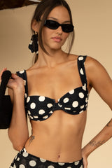 Polka Dot Bella Bikini Top