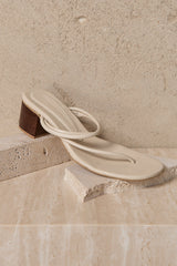 MANU HEELS - BONE
