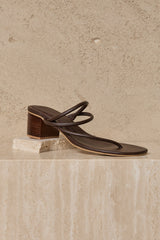 MANU HEELS - COCOA