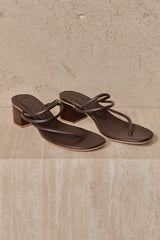 MANU HEELS - COCOA