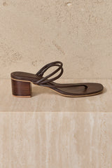 MANU HEELS - COCOA