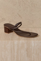 MANU HEELS - COCOA