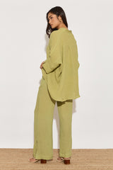 VERANO PANT - GREEN MATCHA