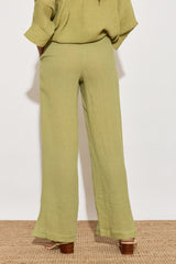 VERANO PANT - GREEN MATCHA