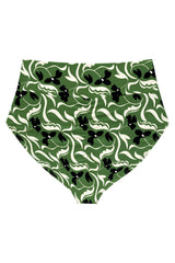 Veronica Floral Full Coverage High Rise Bikini Bottom