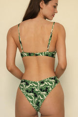 Veronica Floral Dainty Bikini Top