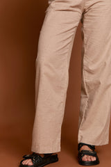 ALEXA PANT NATURAL / BLACK DOT