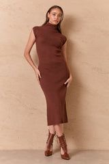 HAYLEY KNIT DRESS - BROWEN