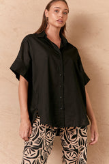 LOIS SHIRT-  BLACK