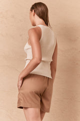PABLO SHORT - HAZELNUT